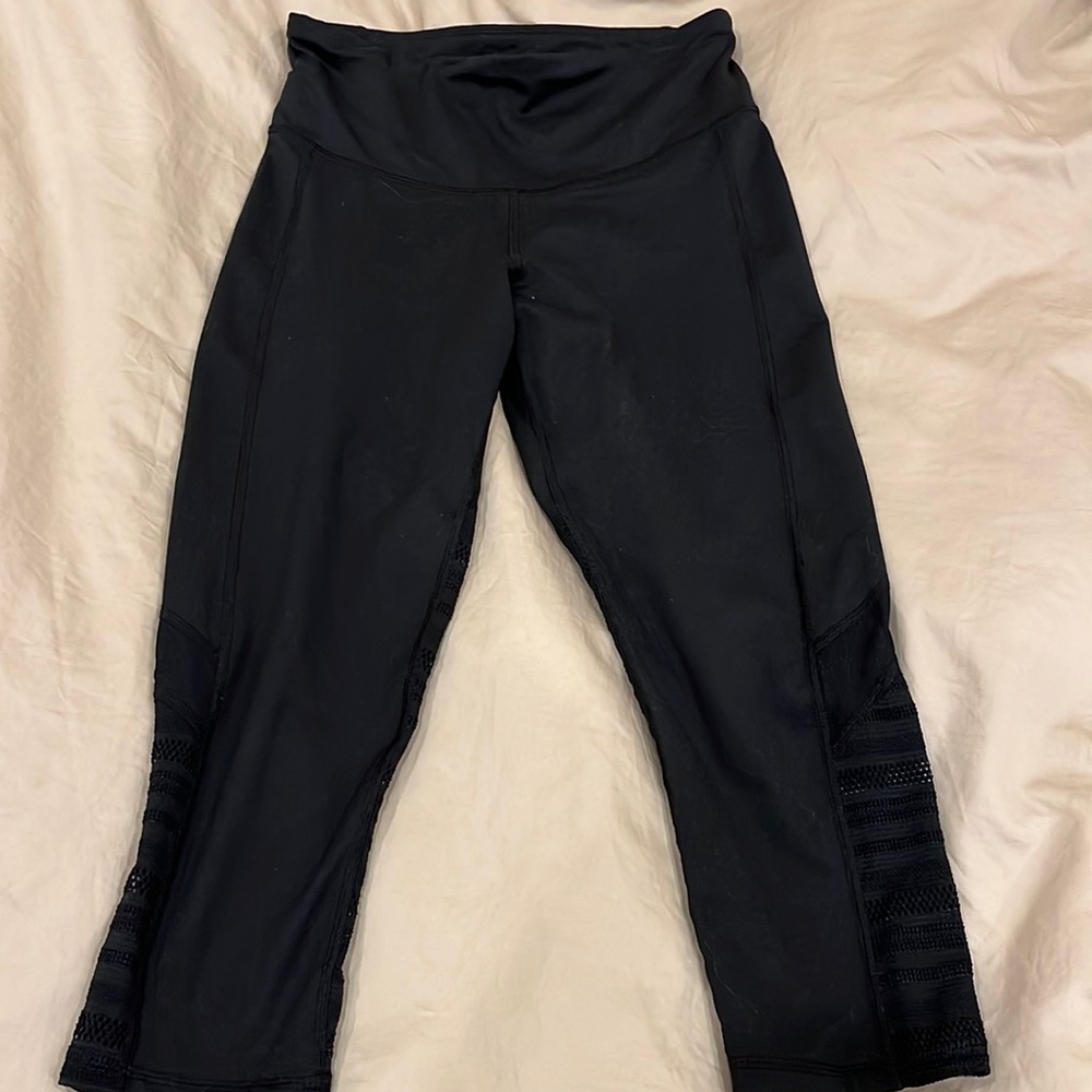 Champion black capri leggings. Size small